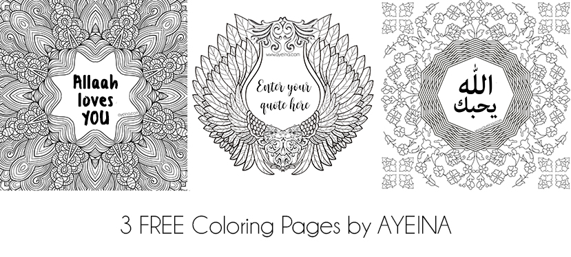 islamic coloring pages printable