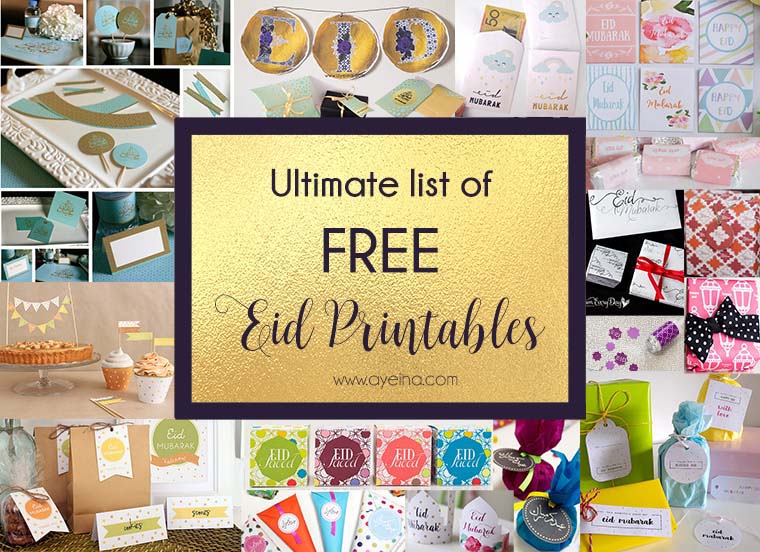 Ultimate List Of Free Eid Printables Updated 21 Ayeina