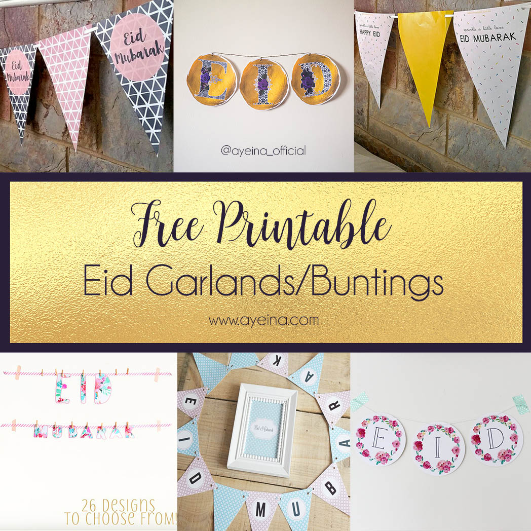 Ultimate List of FREE Eid Printables (UPDATED 2021) AYEINA