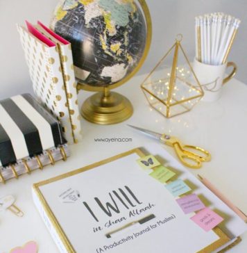 Productivity Journal for Muslims (I will in shaa Allaah)