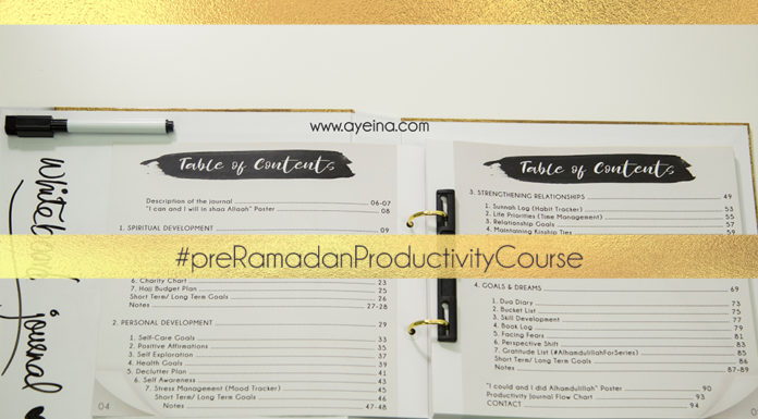 How to Lead a Life as a Muslim with Pre-Ramadan Productivity Course