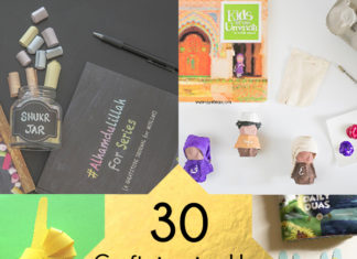 30 Crafts Based on Children’s Islamic Books