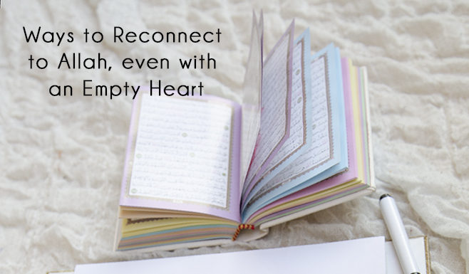 How to Turn to Allah when You Feel so Distant