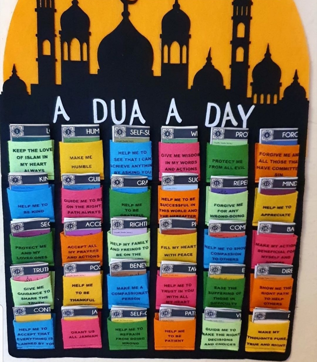 30 Quranic and Masnoon Duas for Ramadan Calendar (FREE printable ...