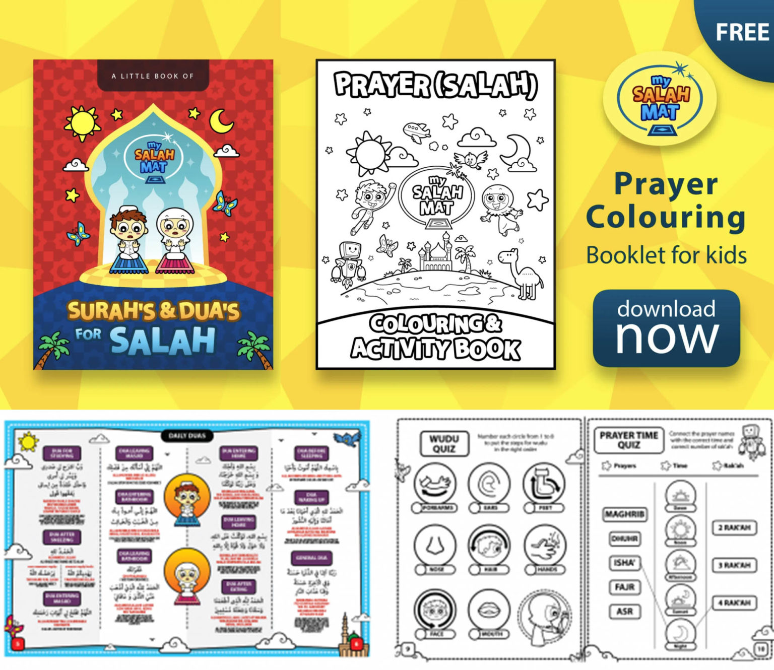 How to Help kids Love Salah (List of Motivational Verses and Ahadith on ...