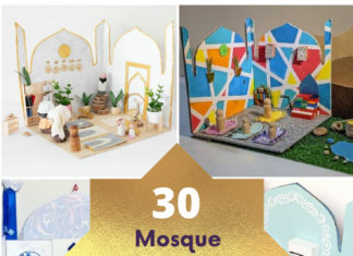 30 Mosque Crafts for Kids (masjid interior design) 30 mosque crafts masjid interior design miniature