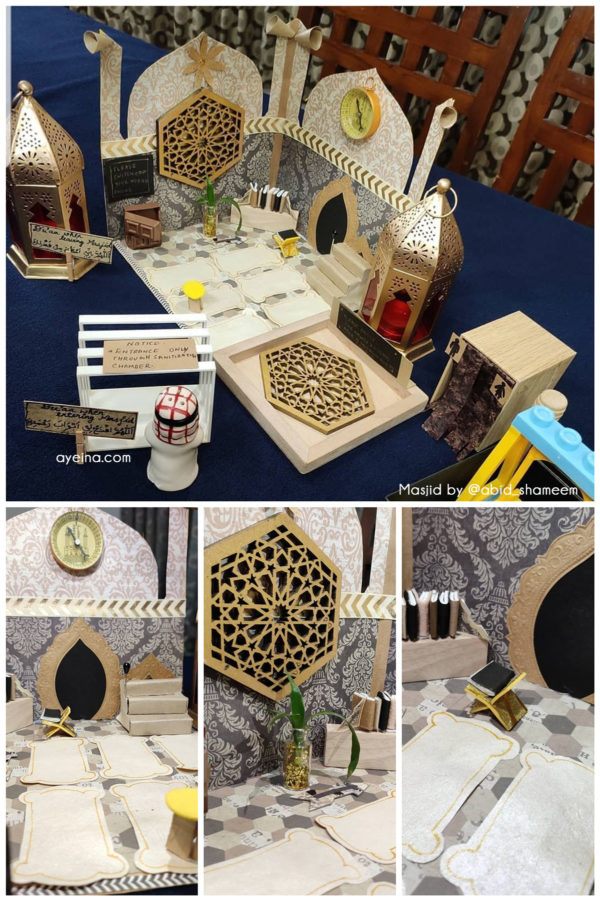 30 Mosque Crafts for Kids (masjid interior design) | AYEINA