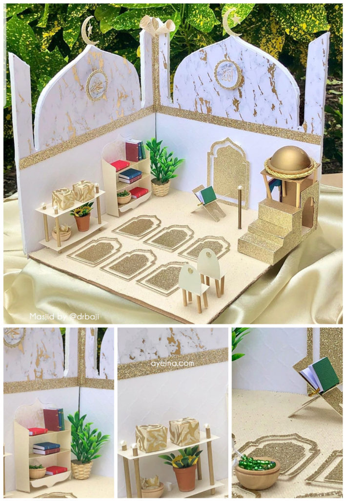 30 Mosque Crafts for Kids (masjid interior design) | AYEINA