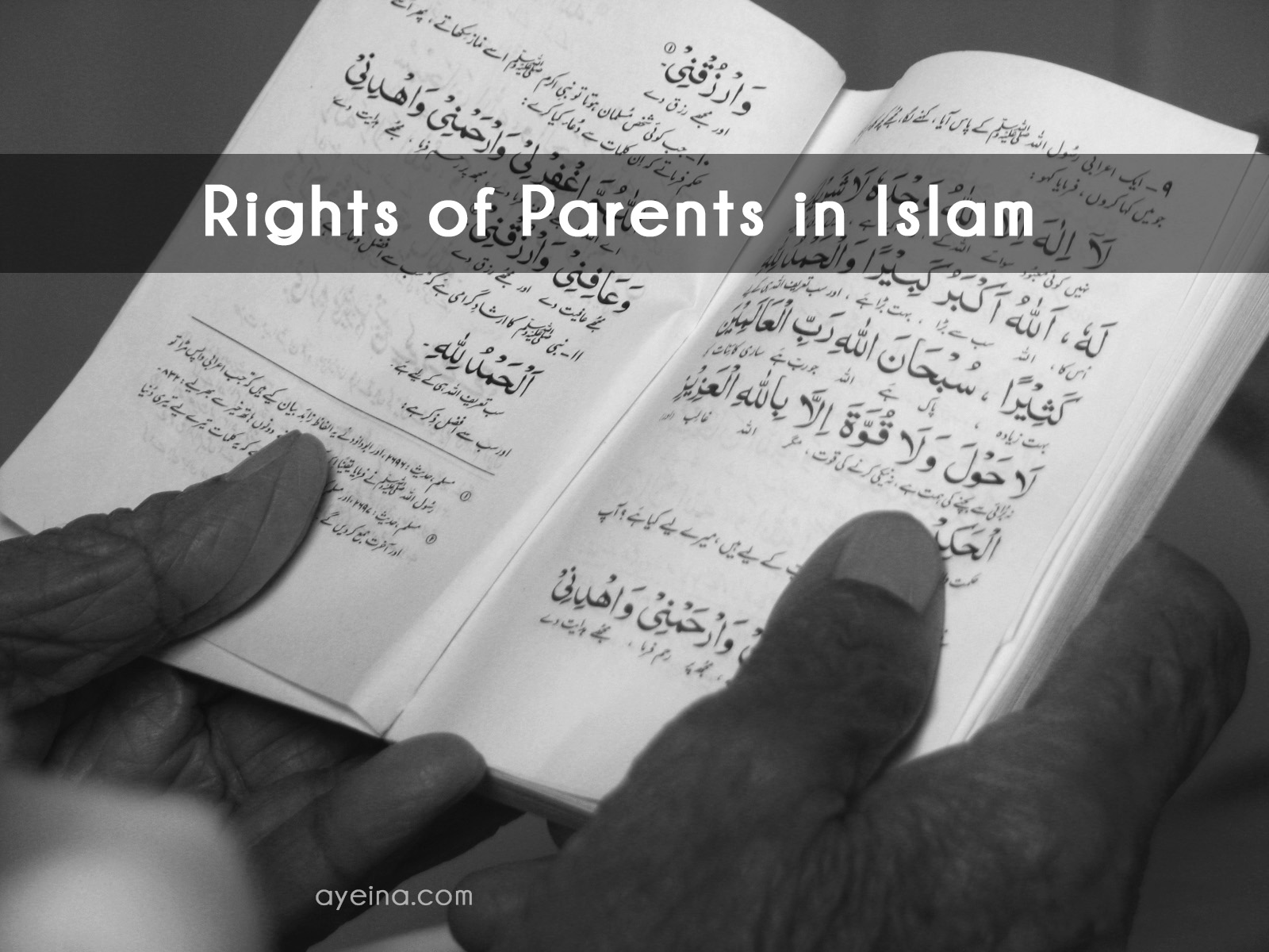 May Allah make us look after our parents and treat them with