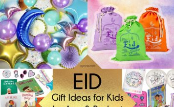 Eid Gift Ideas for Kids by Age and Budget anafiya gifts eid packs ideas by age and budget islamic books toys stationary balloons plates banner cups garland sacks foil crescent star