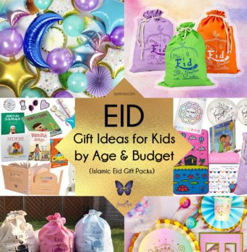 Eid Gift Ideas for Kids by Age and Budget anafiya gifts eid packs ideas by age and budget islamic books toys stationary balloons plates banner cups garland sacks foil crescent star