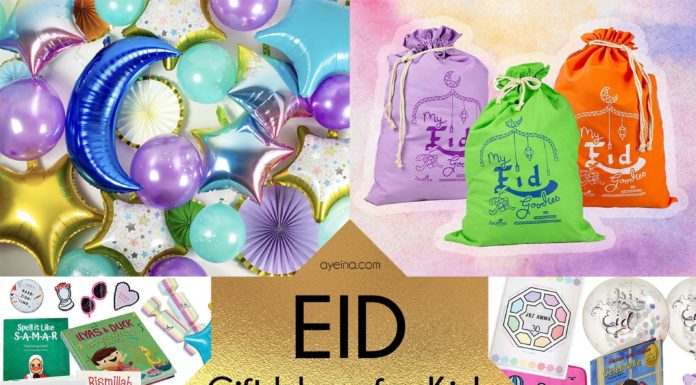 Eid Gift Ideas for Kids by Age and Budget anafiya gifts eid packs ideas by age and budget islamic books toys stationary balloons plates banner cups garland sacks foil crescent star