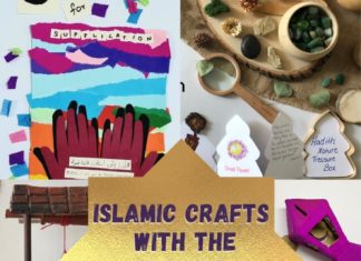 26 English Letter Crafts for Muslim Kids