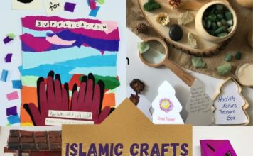 26 English Letter Crafts for Muslim Kids