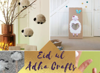 Eid ul Adha Crafts to Try with Kids (DIY sheep activities and more) eid-ul-adha crafts with Muslim kids islamic activities