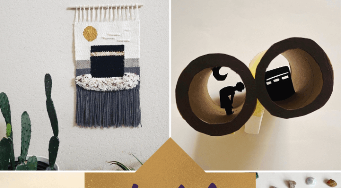 Ka’bah Crafts to Try with Kids (2D Kaaba activities) kabah crafts to do with kids