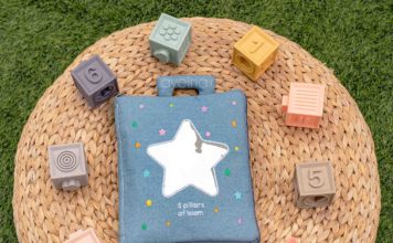 5 Pillars of Islam – Fabric Quiet Book for Muslim Kids interactive fabric quiet book for little muslim kids