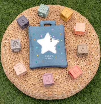 5 Pillars of Islam – Fabric Quiet Book for Muslim Kids interactive fabric quiet book for little muslim kids