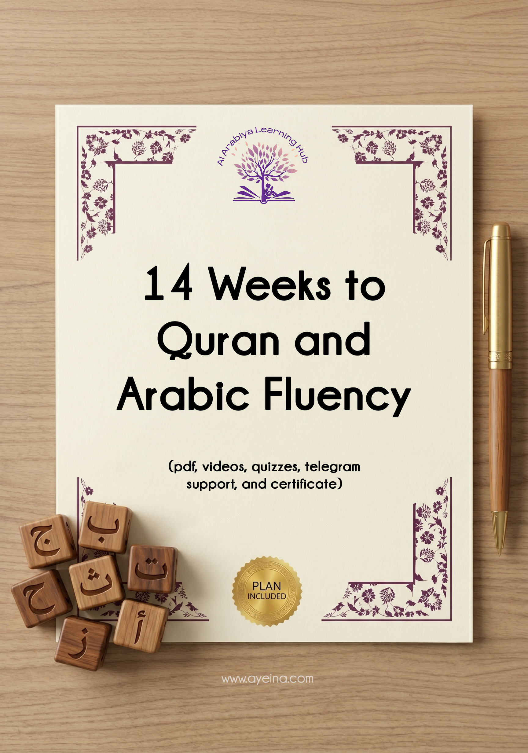A 14-Week Step-by-Step Lesson Plan to Read the Quran with Tajweed