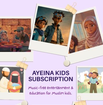 Music-free Islamic Animation for Muslim Kids ayeina kids subscription for muslim kids TV app screen